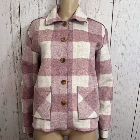 Reversible Soft Cozy Blazer Jacket Size XS - Picture 5 of 6